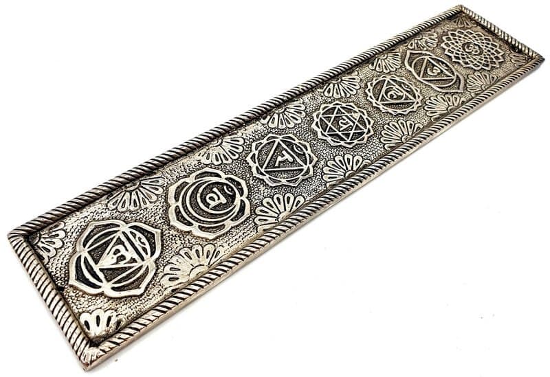 Image 1 de Métal 7 Chakras Argent 28cm